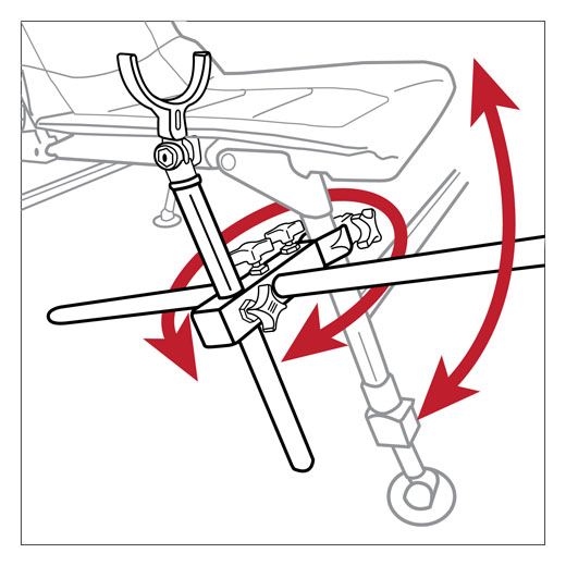 Переходник-держатель для кресла 30PLUS Multi-Chair Leg Adaptor. Фото N2 Переходник-держатель для кресла 30PLUS Multi-Chair Leg Adaptor. Фото N2