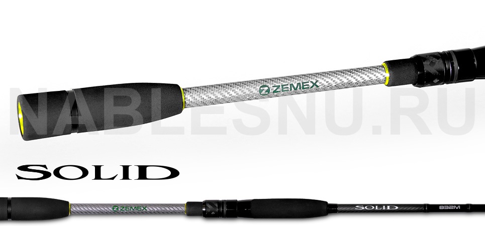 Спиннинг ZEMEX SOLID 862MH 7-28 g. Фото N2 Спиннинг ZEMEX SOLID 862MH 7-28 g. Фото N2