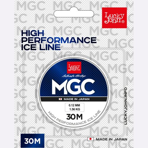 Леска монофильная зимняя Lucky John MGC 30м 0.14мм 2.55кг Леска монофильная зимняя Lucky John MGC 30м 0.14мм 2.55кг