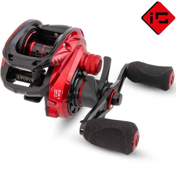 Катушка мультипликаторная IRON CLAW HIGH-V? RED Low Profile Cast LH / 7+1BB / 7.3:1 / 205g Катушка мультипликаторная IRON CLAW HIGH-V? RED Low Profile Cast LH / 7+1BB / 7.3:1 / 205g