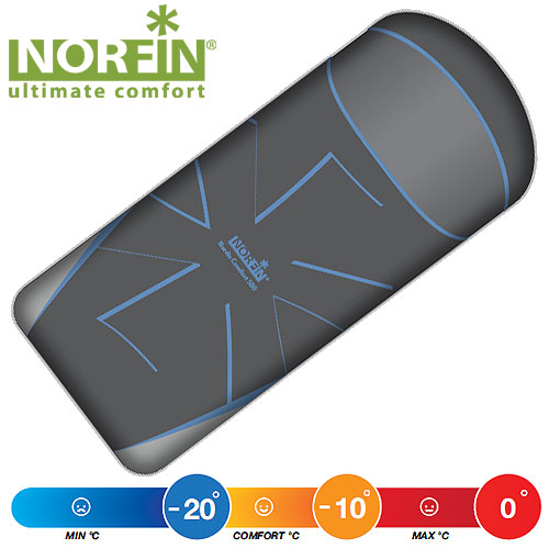Мешок-одеяло спальный Norfin NORDIC COMFORT 500 NFL молния слева