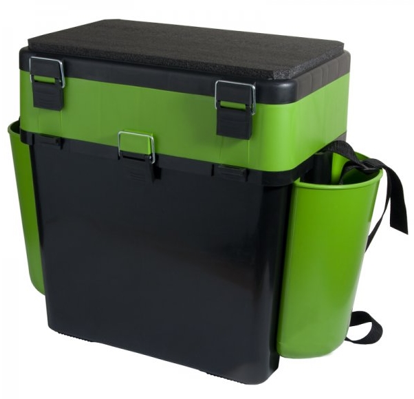 Ящик зимний Helios "FishBox" 19 л, зеленый Ящик зимний Helios "FishBox" 19 л, зеленый