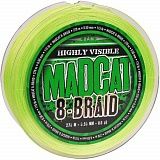 Леска плетеная MADCAT® 8-BRAID FLUORO GREEN - 0.60mm / 135lb / 270m