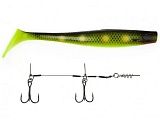 Виброхвосты LJ 3D BBS Series KUBIRA SWIM SHAD 9,0in (22,86)/PG18 1шт.+Stinger L