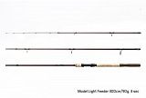 Удилища фидерные Delphin MAGMA M3 Light feeder 3+5 tips  / 300cm - 90g