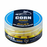 Бойлы насадочные плавающие Sonik Baits CORN Fluo Pop-ups 10 мм 50мл (Кукуруза)