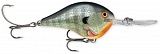 Воблер RAPALA Dives-To плавающий , заглубление до 5м, 7см 22гр BG