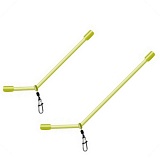 Противозакручиватели фидерный Delphin Feeder Tubes 3 шт. S 55mm