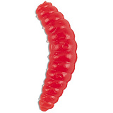 Силиконовые приманки IRON TROUT BEE MAGGOTS / 2.5cm / Red - 20шт.