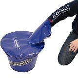 Ведро для прикормки+чехол Colmic BLUE GROUNDBAIT BUCKET / 12l