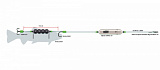 Готовые оснастки на сома MADCAT® ADJUSTA PROFI RIVER RIGS «DEAD BAIT» - M