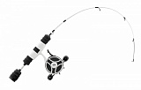 Комбо набор 13 FISHING V3 FreeFall Ghost 27" Ultra Light Left Hand (Flat Tip and Evolve Reel Wraps)
