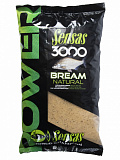 Прикормка Sensas 3000 POWER BREAM Natural 1кг