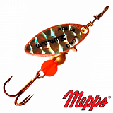 Блесна Mepps AGLIA LONGUE RAINBO CU медь №0 2,5гр.