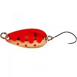 Блесна колеблющаяся JACKALL TIMON Tearo 3,1 гр. red & gold yamame