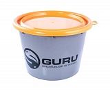 Ведро GURU Bucket 19л c крышкой серое