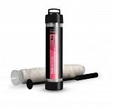 Чехол растворимый перфорированный в тубусе с поршнем Delphin PVA Sleeve / 5m - 65mm