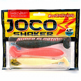 Виброхвосты съедобные LJ Pro Series JOCO SHAKER 4.5in(11.43)/MIX 3шт.
