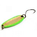 Блесна колеблющаяся JACKALL TIMON Quattro Spoon 2,4 yonesty lime
