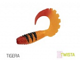 Твистер DELPHIN TWISTA UVs / 8cm / TIGERA - 5шт.