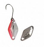 Блесна колеблющаяся HERAKLES KITE 1,2gr Silver Red