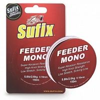 Леска Sufix FEEDER Mono красная 150м