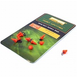 Крепление для плавающих насадок PB Products Pop-Up Ring Bait Screw 360 / 10шт. Red