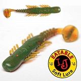 Виброхвосты съедобные LJ Pro Series BUGSY SHAD 3.9in(10.00)/085 5шт.