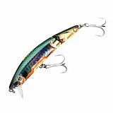 Воблер YoZuri CRYSTAL 3D MINNOW JOINTED плав., 100мм, 15г GHGT
