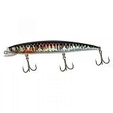 Воблер JACKALL Rada Minnow 114S hl silver & black