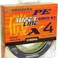 Kosadaka SUPER LINE PE X4 150м, ярко-зеленая