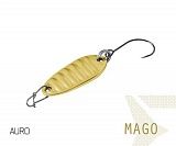 Блесна колеблющаяся Delphin MAGO Spoon / 2,0g - AURO