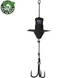 Блесна вертикальная MADCAT® A-STATIC SILENT TEASER Treble Hook - 150g - BLACK