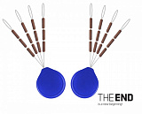 Стопор утяжеленный DELPHIN THE END Tungsted stopper - 2x7mm / G-ROUND - 24 шт. Стопор утяжеленный DELPHIN THE END Tungsted stopper - 2x7mm / G-ROUND - 24 шт.