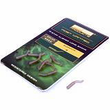 Трубка для крючка PB Products X-Stiff Aligners Long Shank №8-4 - Weed / 8шт.