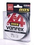 Леска плетёная Lucky John Vanrex BBS х4 BRAID Moss Green 125/045