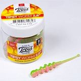 Слаги съедобные искусственные LJ Pro Series TIPSY WORM  2,8in (07.12)/8шт. T70