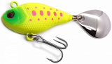 Джиг-спиннер Kosadaka FISH DARTS FS1-28 40mm, 28g, цвет TGP