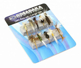 Набор сухих мушек Kosadaka FS-1 Large size (10шт.)