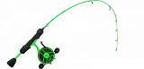 Комбо набор 13 FISHING Radioactive Pickle Ice Combo 25" UL - FF Ghost w/ NEW Line Window + Tickle St