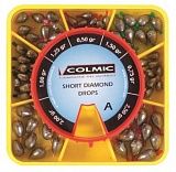 Набор грузил-оливок  SHORT DIAMOND BOX
