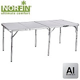 Стол складной Norfin GAULA-XL NF алюминиевый 180x80