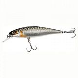 Воблер JACKALL Squad Minnow 95 SP цв. hl silver & black