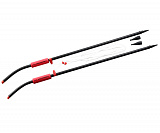 Колышки для измерения дистанции FLAGMAN Measuring черные 90см eva красная