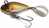 Джиг-спиннер Kosadaka FISH DARTS FS1-14 30mm, 14g, цвет CNT