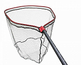 Подсачек ROZEMEIJER ALLURE Landingnet 195cm Handle / 70?65cm Rubber Coated