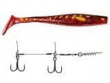 Виброхвосты LJ 3D BBS Series KUBIRA SWIM SHAD 9,0in (22,86)/PG25 1шт.+Stinger L