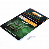 Трубка для крючка PB Products X-Stiff Aligners Long Shank №8-4 - Gravel / 8шт.