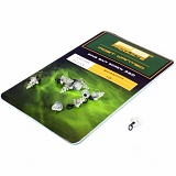 Крепление для плавающих насадок PB Products Pop-Up Ring Bait Screw 360 / 10шт. Clear