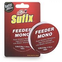 Леска Sufix FEEDER Mono красная 300м